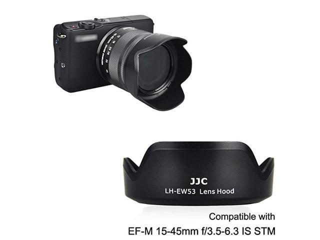 Replacement for Canon EW-53 lens hood for Canon EF-M 15-45mm f/3.5-6.3 IS STM 