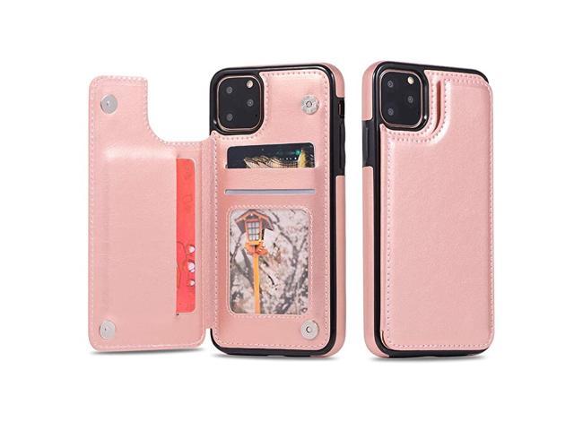 PU Leather Flip Case for iPhone 11 Pro Durable Soft Wallet Cover for iPhone 11 Pro 