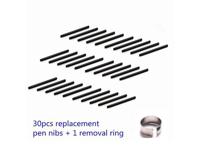 30pcs Standard Nibs Pen Tip Replacement Pen Nibs Compatible for Wacom Pen 2  