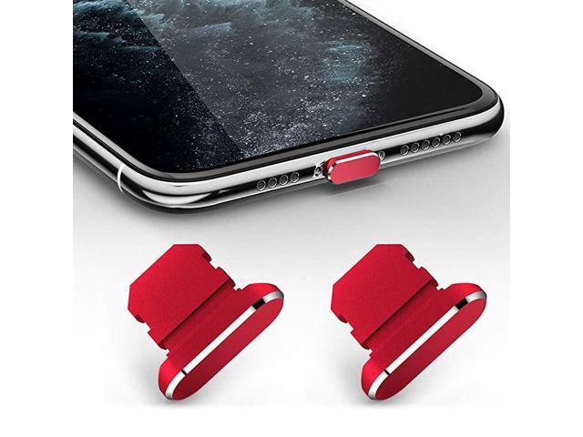 2 Pack Anti Dust Plugs For Iphone 11 12 Pro Max Dust Cover 8 Pin Dust Plug With Mini Storage Box Iphone Charging Port Plugs Compatible With Iphone 12 Mini 11 Pro Xs Xr 8