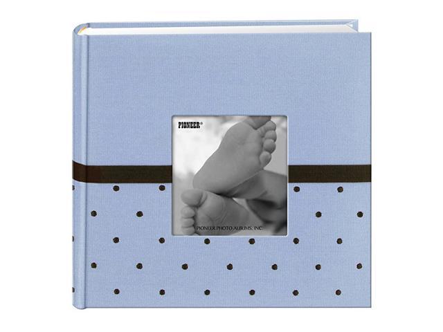 Frame Front 200 Page Pocket Album in Baby Blue Photo Picture Album Blue Gift NEW 