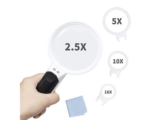 16x magnifying glass