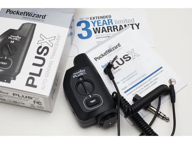 PocketWizard PlusX Pack Auto Sensing Transceiver New