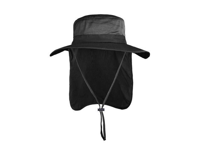 sun hat with neck flap