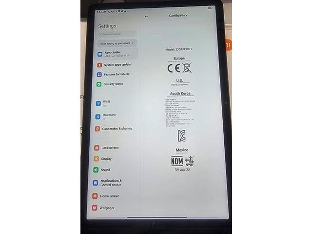 Wi-Fi)Xiaomi Redmi Pad SE 8GB+256GBGB GREEN Octa Core Android PC