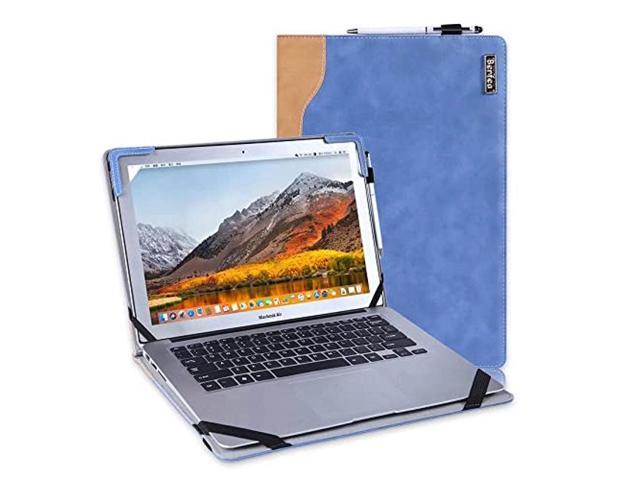 Berfea Laptop Case Compatible with LG Gram 16 inch Laptop PU Leather ...