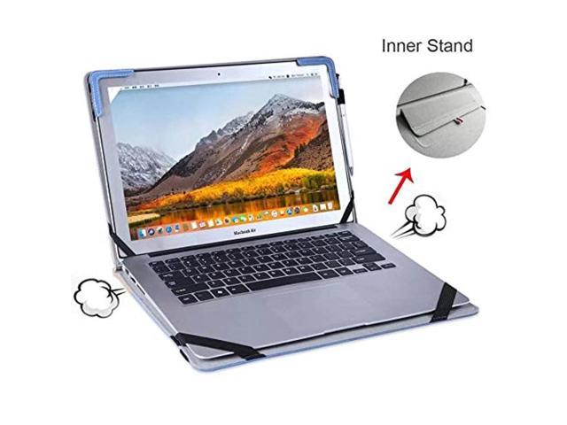 Berfea Laptop Case Compatible With Lg Gram 16 Inch Laptop Pu Leather