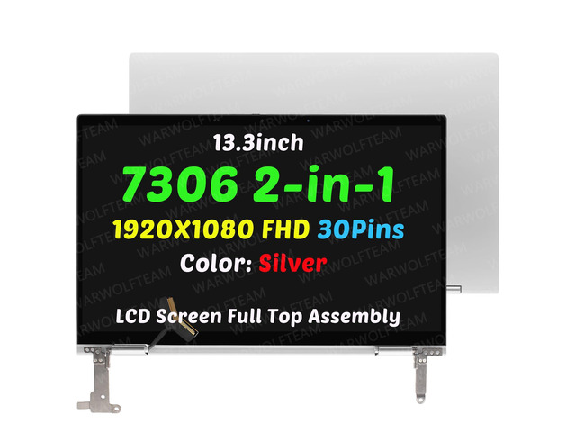 Schermo LCD LP133WF7-SPF1 FHD Per Dell Latitude 7300: 14 Pollici, 30 Pin, Non Touch