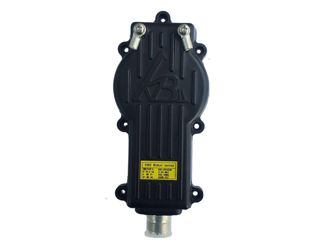 Balun KB2 4:1 Da 1.6-30Mhz - Trasformatore D'antenna 1000W PEP, Per Collegamenti Coassiali A Sistemi Bilanciati