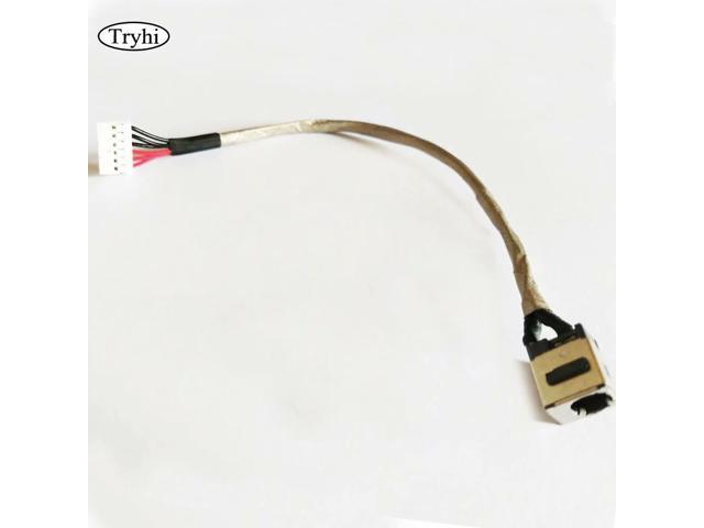 New AC DC Power Jack Plug in Charging Port Socket Connector Cable Harness Wire for MSI GP62MVR MSI-16JB 15.6 Gaming Laptop MSI Leopard Pro GP62MVR 6RF 7RF Series 