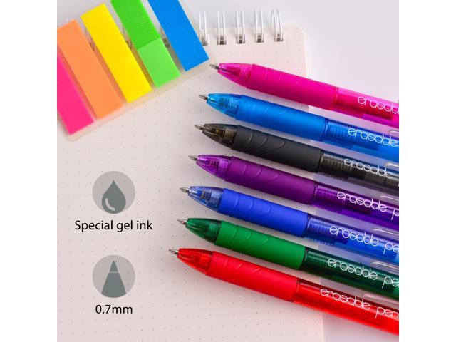 Fine Point Details about   ParKoo Retractable Erasable Gel Pens Clicker Assorted Color Inks... 