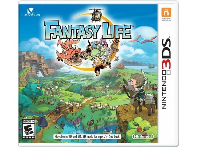 Fantasy Life Nintendo 3ds Life Simulation Action Adventure Rpg Newegg Com