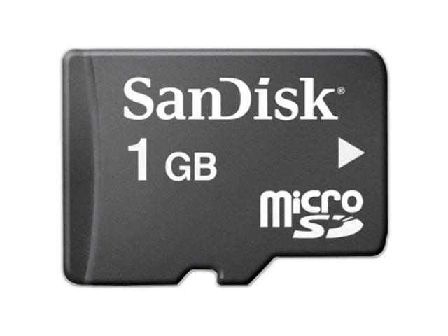 Sandisk 1Gb Microsd Card (Sdsdq-1024/001G, Bulk)