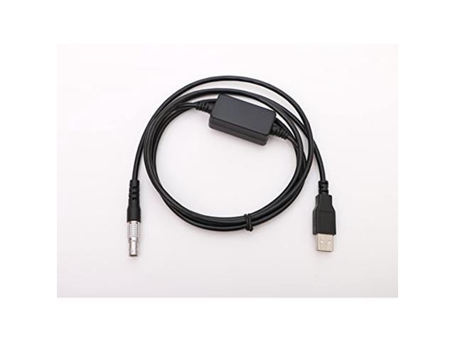 Male 0B 5pin to USB Data Cable for LEICA TC2003,TC702,TC705 Total Stations 