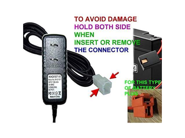 WALL charger AC adapter for 17034 HUFFY BMW X6 ride on car 6V battery Walmart 