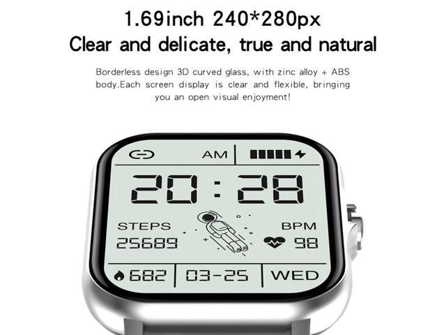 Gt20 1.69 Inch Tft Screen Ip67 Waterproof Smart Watch, Support Music 