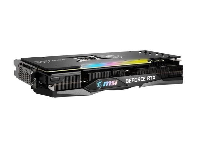 MSI Gaming GeForce RTX 3060 12GB GDDR6 PCI Express 4.0 Video Card 