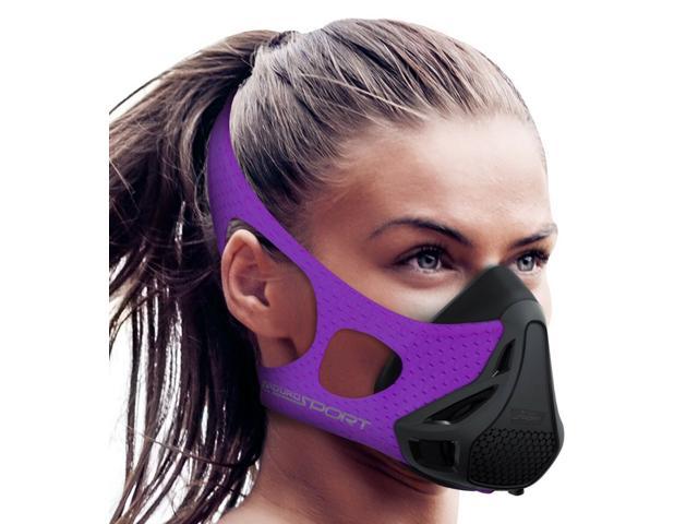 High Altitude Simulation Breathing Resistance Shield For Fitness Running Workout 