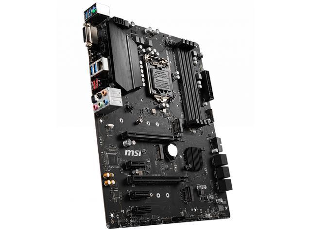 MSI Z390-S01 Motherboard LGA 1151 Intel Z390 ATX DDR4 M.2 Support