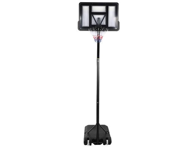 Kid Free Standing Basketball Hoop Net Backboard Stand Set Adjustable Portable