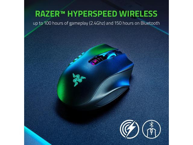 Razer Naga Pro Wireless Gaming Mouse: Interchangeable Side Plate W/ 2 ...