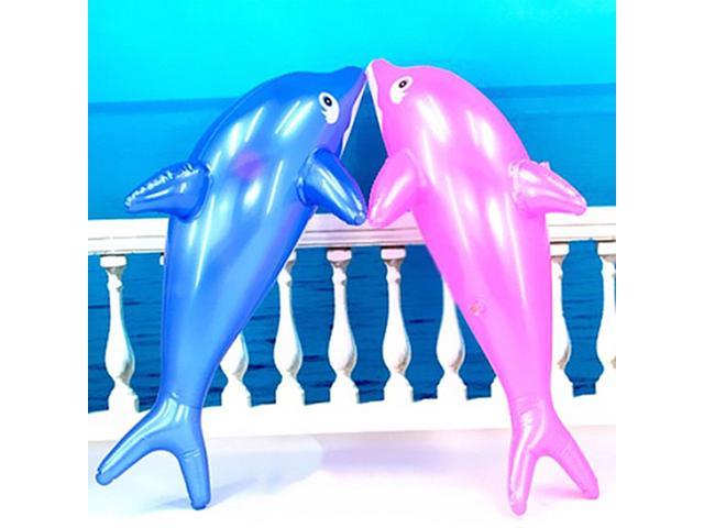 Lovely 50cm Inflatable Dolphin Fish Beach Swimming Pool Party Children Toys NEW