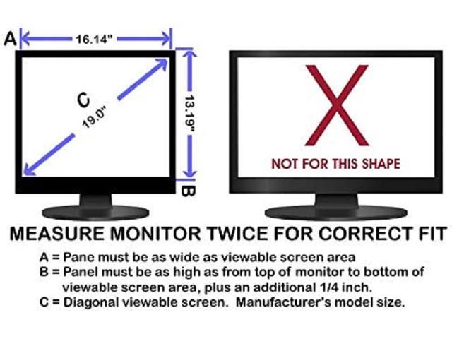 Reduces Digital Eye Strain! Blue Light Blocking up to 100% of Hazardous HEV Blue Light from LED Screens Blue Light Screen Protector Panel 15.6 Diagonal LED Laptop Screen W 14.33 X H 9.00 