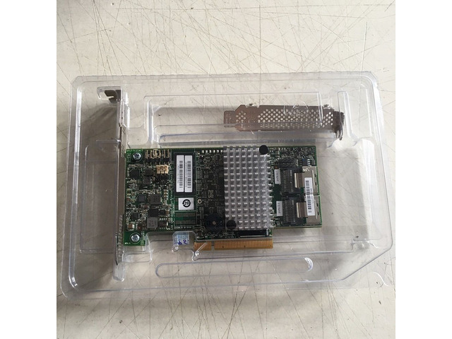thumbnail image 2 of LSI 9267-8i 6Gb/s PCIe 2.0 RAID Controller – 8-Port SATA/SAS, 512MB Cache, W/ BBU09 Battery (Open Box) 2 of 6