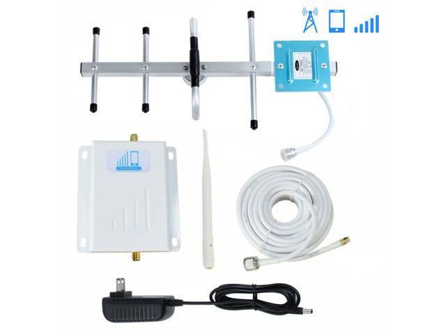 Verizon Cell Phone Signal Booster 4G LTE Cell Booster HJCINTL FDD High Gain 700MHz Band13 4G Home Mobile Phone Signal Repeater Booster Kits N-SMA Ends 