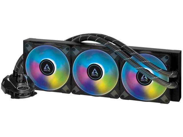 ARCTIC Liquid Freezer II 360 A-RGB - Multi-Compatible All-in-one CPU AIO Water Cooler with A-RGB, Compatible with Intel & AMD, efficient PWM-Controlled Pump, Speed: 200-1800 RPM - Black Water / Liquid