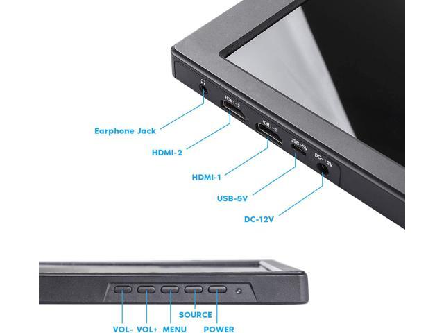 SunFounder Raspberry Pi Display 13.3 Inch IPS Portable 2 HDMI 