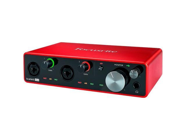 Focusrite Scarlett 4i4 USB Audio Interface (Gen 3) - Newegg.com