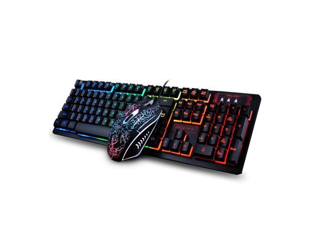 DSFY Wrangler Wired Keyboard and Mouse Set