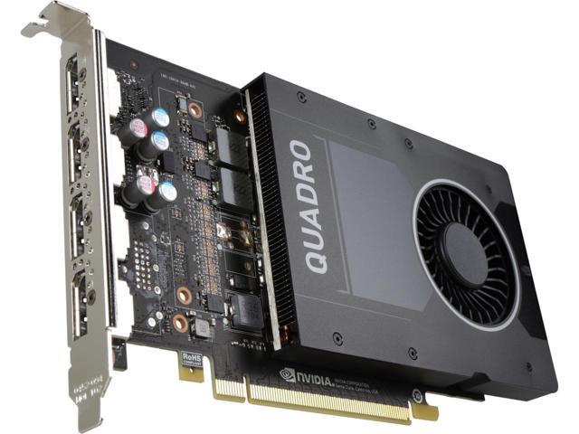 NVIDA Quadro P2000 5GB 160-bit GDDR5 PCI Express 3.0 x16 Video Cards - Workstation - OEM Package