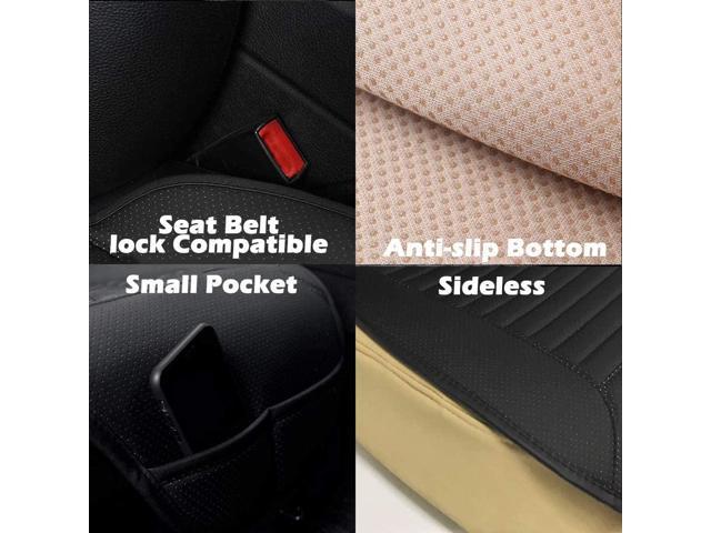 Big Ant Breathable Car Seat Cushions High Elastic for Auto Supplies Home Office Chair - Black 1 Pack