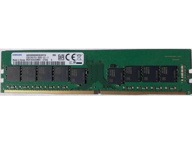 Micron 32GB 4x8GB 2Rx8 PC4-21300 DDR4-2666MHz ECC Registered RDIMM Server Memory 