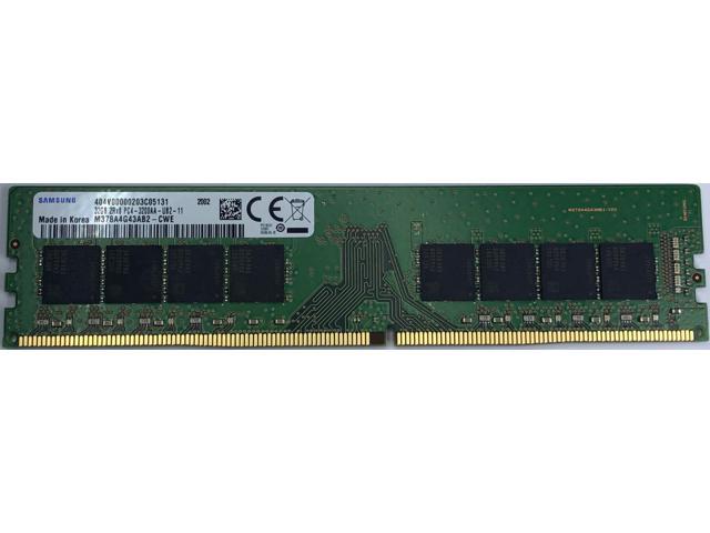 Modtagelig for bille nøgle Samsung 32GB DDR4 3200MHz PC4-25600 1.2V 2Rx8 288-Pin UDIMM Desktop RAM  Memory Module M378A4G43AB2-CWE - Newegg.com