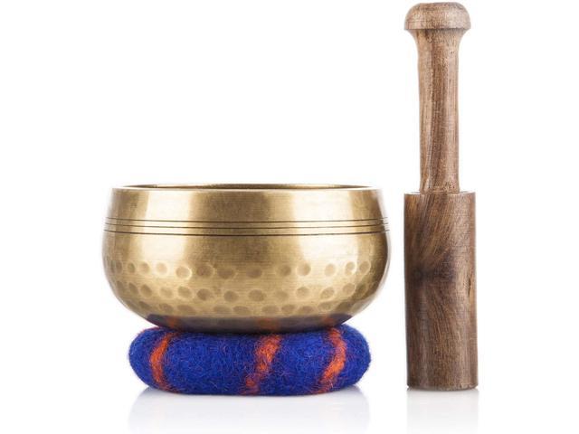 Tibetan Singing Bowl Set — Meditation Sound Bowl Handcrafted in...