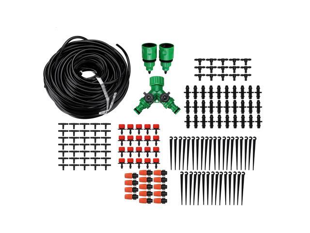 Details about   40m Water Irrigation Kit Micro Drip Watering-System Auto Plant Garden Adjust Set 