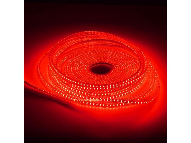 20M SMD3014 Waterproof LED Rope Lamp Party Home Christmas Indoor/Outdoor Strip Light 220V  Red