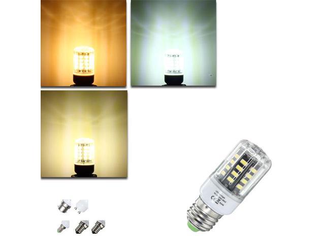 E27 E14 E17 E12 Corn Led Light Lamp 5736 SMD Bulb Candle 40led-140Leds Cool Warm
