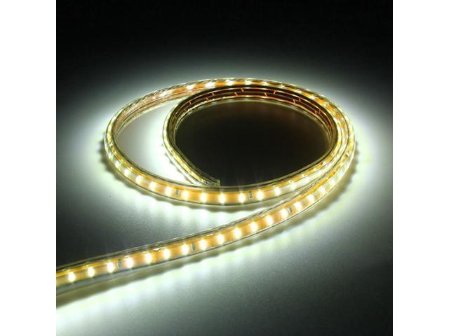 1M SMD3014 Waterproof LED Rope Lamp Party Home Christmas Indoor/Outdoor Strip Light 220V  Pure white