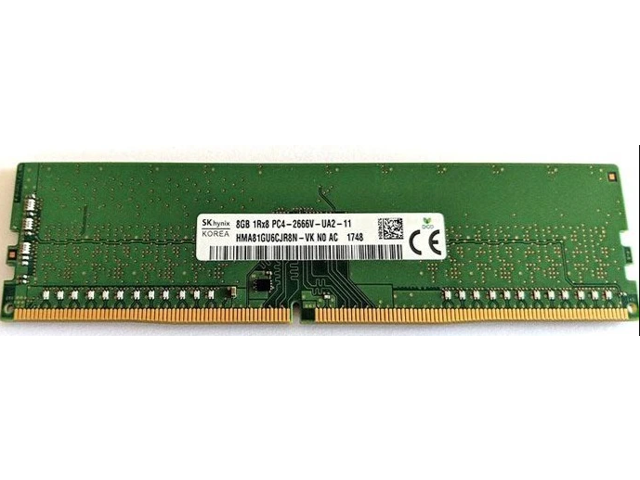 Hynix 8GB PC4-2666V-U 1Rx8 ecc HMA81GU6CJR8N-VK 