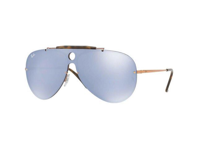 Ray-Ban Men's Polarized Blaze Shooter RB3581N-90351U-32 Brown