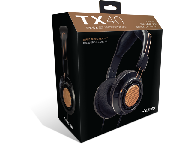 TX40 UNIVERSAL HEADSET FOR PS4 XBOX NINTENDO SWITCH COPPER