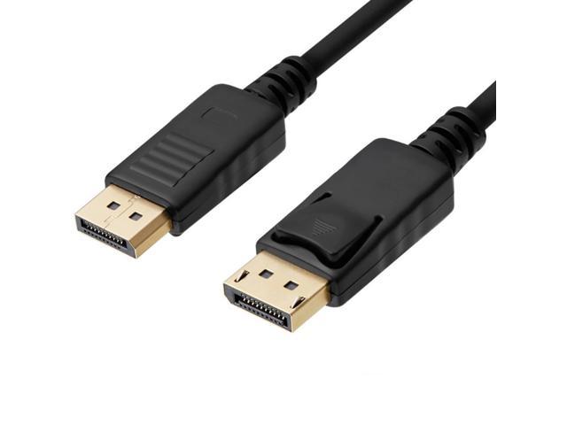 DisplayPort to DisplayPort 6 Feet Cable, Hannord DP Cable, DP to DP Male to Male Cable Gold-Plated Cord, Supports 4K@60Hz, 2K@144Hz Compatible for Lenovo, Dell, HP, ASUS and More