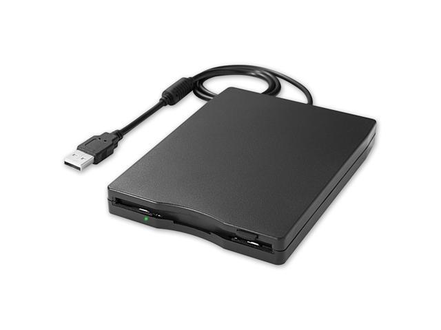 3.5" USB External Floppy Disk Drive, Hannord 3.5-inch Portable FDD Diskette Drive Windows 2000/XP/Vista/7/8, Plug and Play Floppy Disk Reader Adapter for PC Laptop Desktop Computer Floppy Drive Diskette -