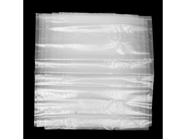 50 Grip Seal Bags Self Resealable Grip Poly Plastic Clear Zip Lock Baggies Baggy 