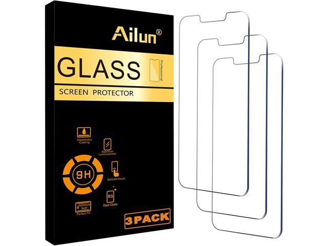 Screen Protector Compatible for iPhone 13/13 Pro [6.1 Inch] Display 3 Pack Tempered Glass,Case Friendly