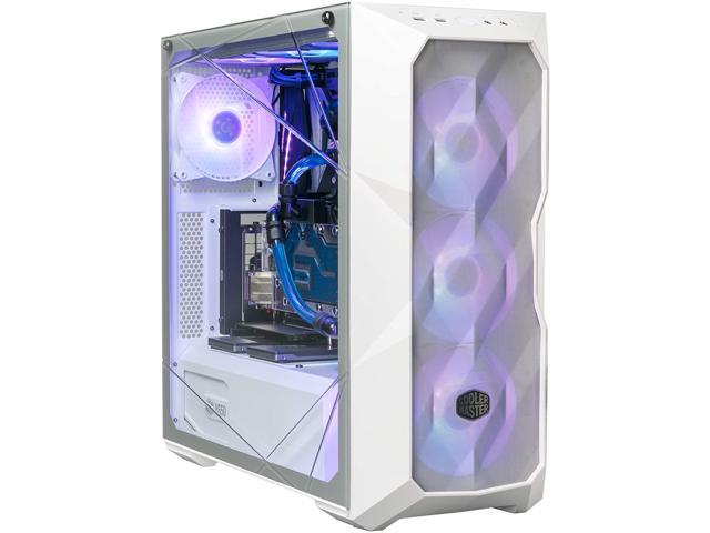 Bog Repair possible Kangaroo Cooler Master MasterBox TD500 Mesh White Airflow ATX Mid-Tower with  Polygonal Mesh Front Panel, Crystalline Tempered Glass, E-ATX up to 10.5",  Three 120mm ARGB Lighting Fans - Newegg.com